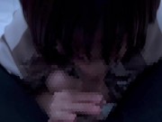 3日間溜めた精子を味わいながら美味しそうにごっくんする変態な彼女♡cum in mouth gokkun