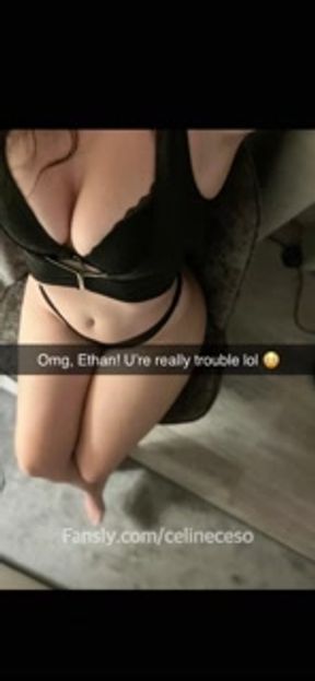 Girlfriend cheats on her boyfriend with the neighbor when she asked for WiFi via Snapchat