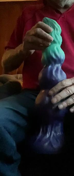 New dildo modified to use vacu lok