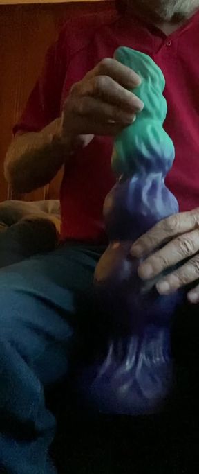 New dildo modified to use vacu lok