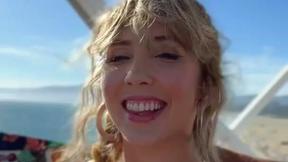 Busty Lena Paul's Beachside Seduction