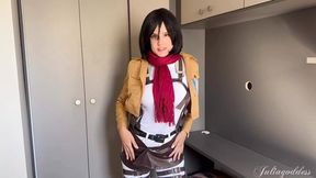 Mikasa POV Blowjob Fantasy - Slow &mdash;  Wet & Naughty