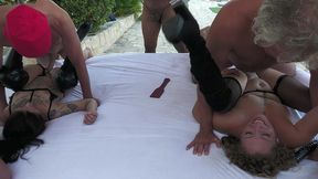 what an extremely horny kinky gangbang with venom and holy