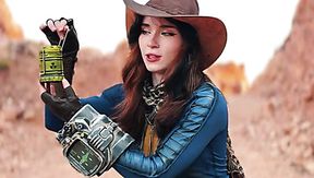 Fallout babe fucks for a sip of water