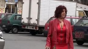 Insatiable Milf slut fucks a young inexperienced cock