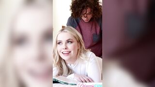 Cum Thirsty Haley Spades Finally Gets Stepbro's Load