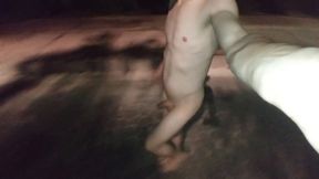 Walking Totally Naked on the Street