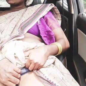 Telugu Stepmom Log Drive with Stepson Gor Sex Telugu Dirty Talks.