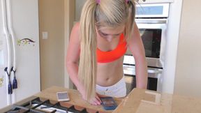 April Aniston Likes A Finger In Her Ass And A Mouthful Of Jizz