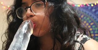 My New 7 Inch Dildo and in My Favorite Dress