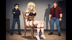 Bondage Confessions #422B: Mistaken Captive's Torment (Animated)