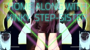scary step-sister will tell on you if you dont play her turn you into a faggot game