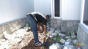 Busty Blonde Kelli Staxxx spreads her limbs for black cock licking and fucking