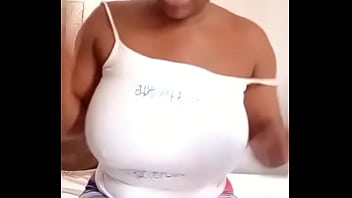 Amale showing her big boob