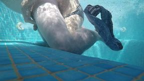 stepdad and son finally alone in the home jacuzzi