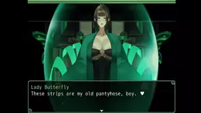 Benjojo2nd's hot brunette milf towers over him, trampling his cock with her big ass