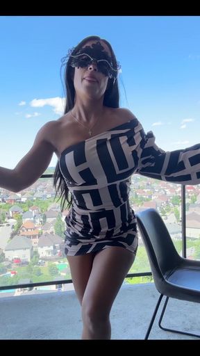 New stepsister balcony