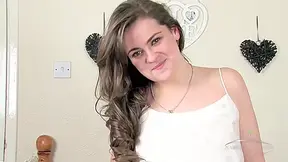 Amelia Cole - Has A Toy And She Loves To Put It In Her Hairy Pussy