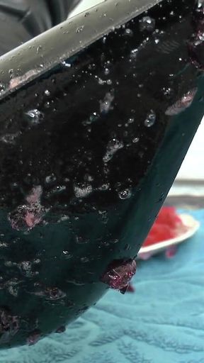 Smoking Mistress and Licking Dessert From Boot Soles, POV Clip, Lady Victoria Valente
