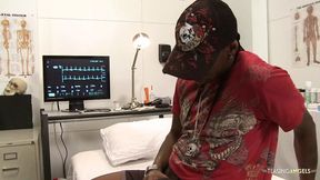 Doctor salivates on a BBC then gives deepthroat