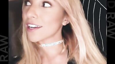 Glamorous blonde loves taking huge black dicks in her wet holes