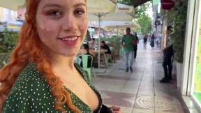 Pelirroja cumwalk