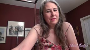 Aunt Judys In Your Mature Step-auntie Grace Gives You A Good Morning Blowjob (pov)