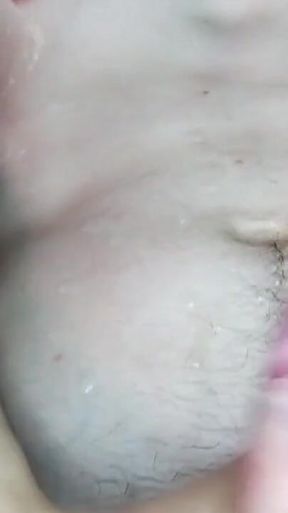 I Invite the Neighbor Home to Watch Porn and He Ends up Sucking My Cock