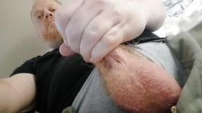 Johnnyred883 Stroking My Big Cock