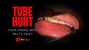 GIANT MAX EATS THROUGH THE TUBE TO REACH YOU POV