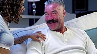 Insatiable Isabella Jules Offers Stepdaddy One Time Free Pass to Smash Her Pu...