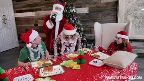 Christmas Family Group Fucking - Charlotte Sins