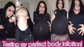 Testing my perfect body inflation
