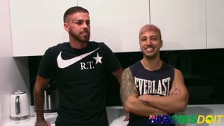Tattooed Kandy And Elijah Fucked Hard After Sloppy BJ
