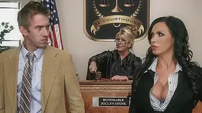 Nikki Benz & Danny D in ZZ Courthouse: Two - Brazzers