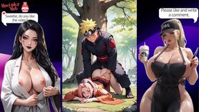 2d hentai compilation with hot bitch Sakura from anime Naruto