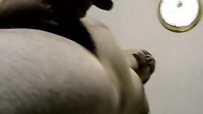 ”Handsome youngster Blazes tugs his big heavy dick & cums”