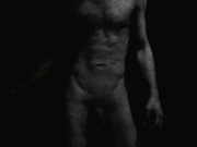Cutie Transgirl Making Nude Poses for Self-Modeling; No Audio