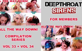 All the Way Down Deepthroaters Volume 33 - 3 to the Balls Deepthroat Blowjobs - Austin Lynn, Dakota Skye, Rilynn Rae