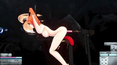 Anal sex machine with automatic transmission, crazy speed