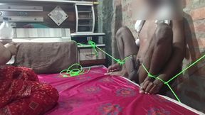 Sister-in-law tied up and fucked her own brother-in-law and masterbated in the room itself.