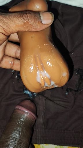 Desi cock with pussy toy