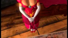 Big-Titted Anime Chick Rides Dick in Virtual Reality Sex Game Adventure