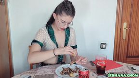 Discreetly Erupting with Fried Anchovies