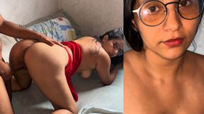 My husband&#039;s best friend put me on all fours and fucked me really hard! He even put his penis in my mouth