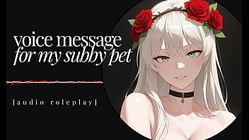 F4M | Erotic Audio | Voice Message For My Subby Pet #aiart