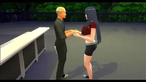 Hinatas Steamy Affair Under the Stars: Barkeep Betrayal Forbidden Desire