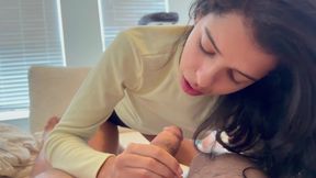 Aria Nicole Makes Me Cum Fast From Morning Blowjob