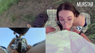 Last summer outdoor blowjob in 2020 || Murstar