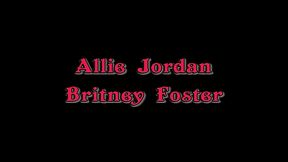 britney foster and allie jordan lesbian pussy play